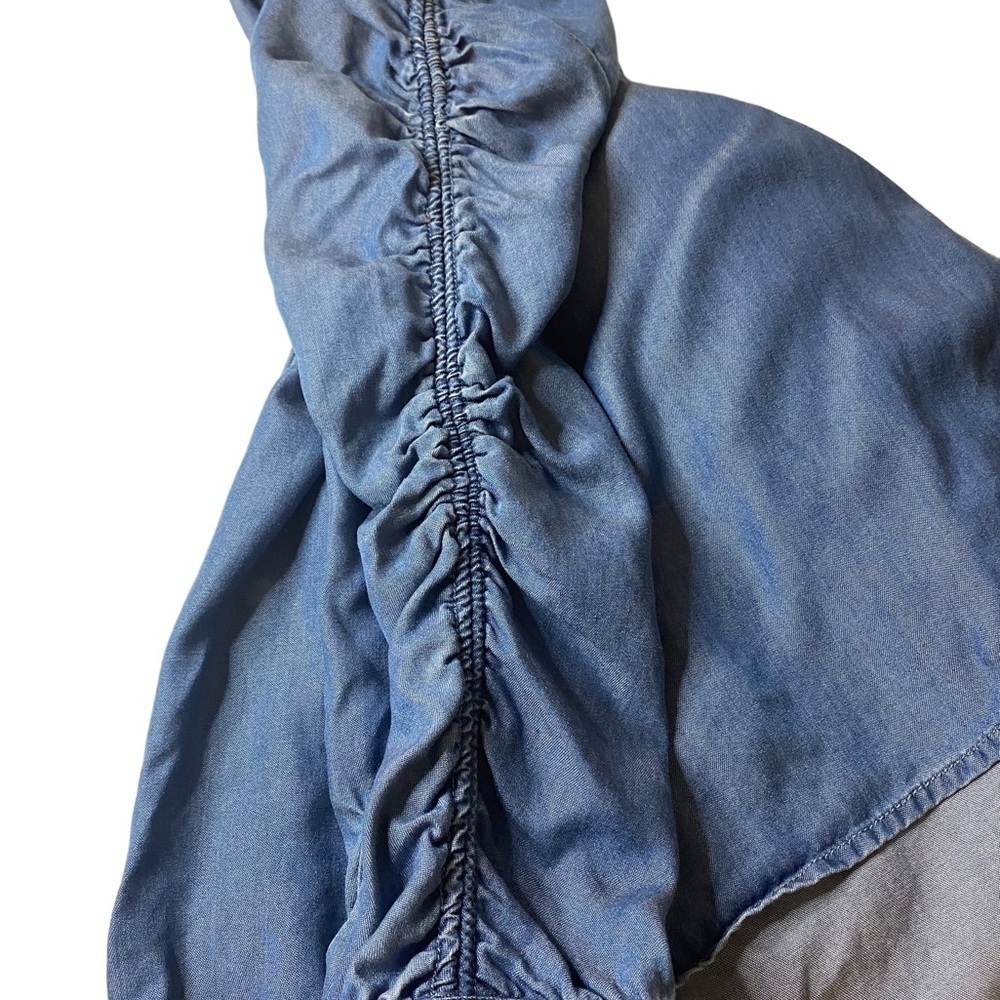 Beach lunch lounge denim top size Small - Picture 6 of 8